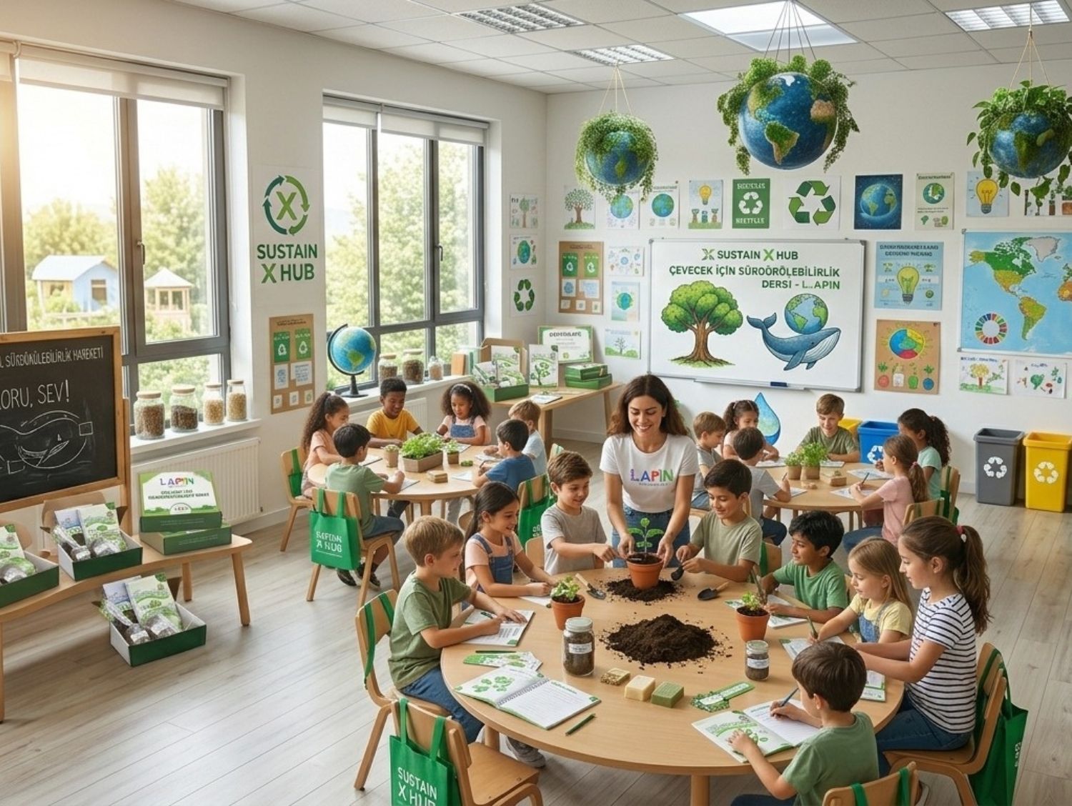 SustainXHub - Sürdürülebilirlik ve Ekoloji Eğitimi